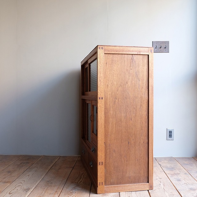 食器棚 モールガラス | 古家具,棚類 | R-select