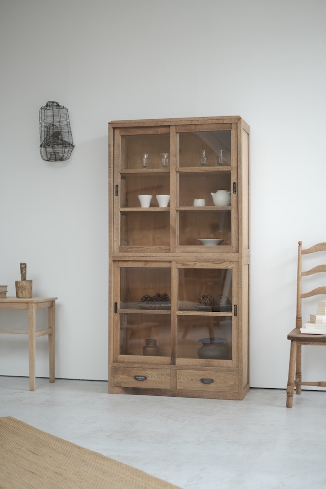 重ね式キャビネット｜水屋｜すべての商品｜古家具・アンティーク家具 R
