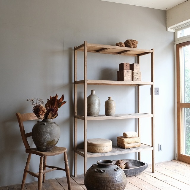 オープンラック 棚｜古家具,棚類｜古家具・アンティーク家具 R-select