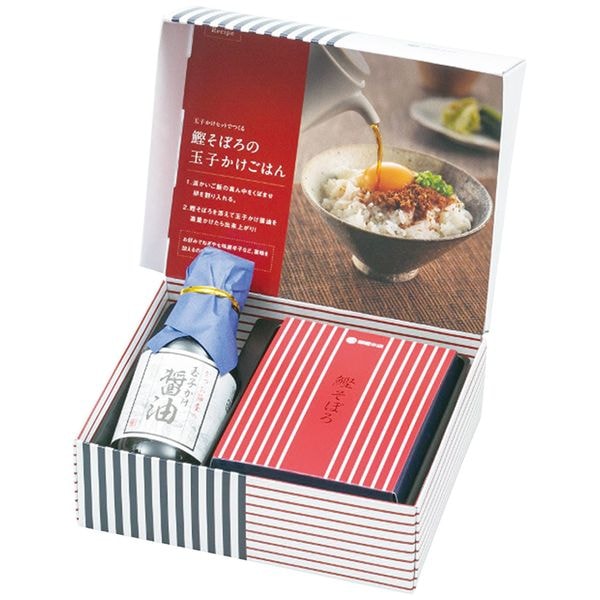 柳屋本店 玉子かけ醤油と鰹そぼろセット TKM-10