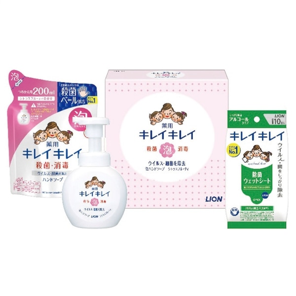 ライオン キレイキレイ薬用泡ハンドソープセット LBB-C