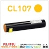 FUJITSU Printia LASER XL-C7300用 CL107 イエロー リサイクルトナー リサイクル品 (トナーカートリッジCL107 C7300)|CL107|リサイクルトナー ： F