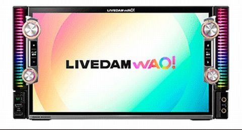 スマカラ、カラオケ機器です DAM-XG9000 LIVE DAM WAO! ライブダムワオ 第一興商｜カラオケ機器