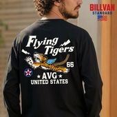 BILLVAN �ߥ꥿�꡼ FLYING TIGERS����T����� �ӥ�Х� ����T ���ᥫ��