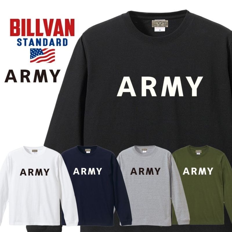 BILLVAN �ߥ꥿�꡼ ARMY ���� ����T����� �ӥ�Х� ����T ���ᥫ��