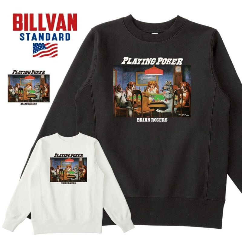 ��SALE�ۡ���ʪ���ꥢ��󥹡�BILLVAN ��С����������� PLAYING POKER DOGS �إӡ��������å� �ӥ�Х� ���ᥫ��