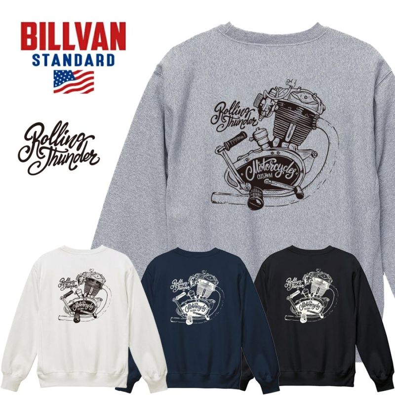 ��SALE�ۡ���ʪ���ꥢ��󥹡�BILLVAN ��С����������� Rolling Thunder Motorcycle �إӡ��������å� �ӥ�Х� ���ᥫ��