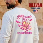 BILLVAN �ߥ꥿�꡼ Bill��s Hornets U.S.A.F ����T����� Ĺµ  ����T ���ᥫ��