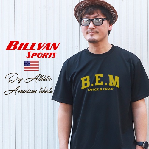 BILLVAN SPORTS �ɥ饤����������å� B.E.M TRACK T����� 0708 �ӥ�Х� �ۿ�®�� ���ᥫ��