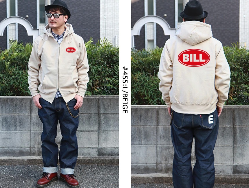 BILLVAN BILL MOTOR ΢���ӥإӡ��������å� ZIP�ѡ����� �ӥ�Х� ���ᥫ��