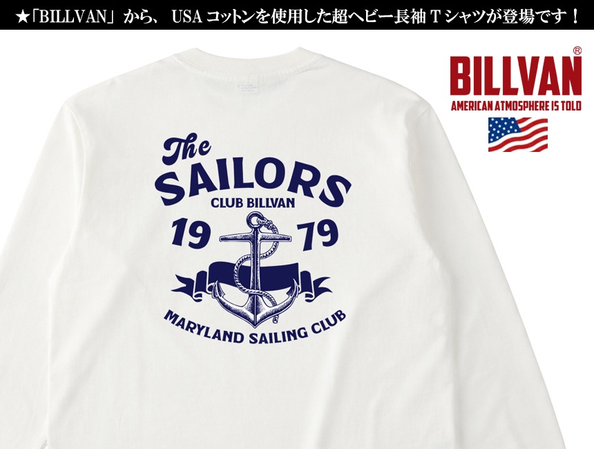BILLVAN Ķ�إӡ����������� The SAILORS USA���åȥ� ����T����� ���ᥫ��