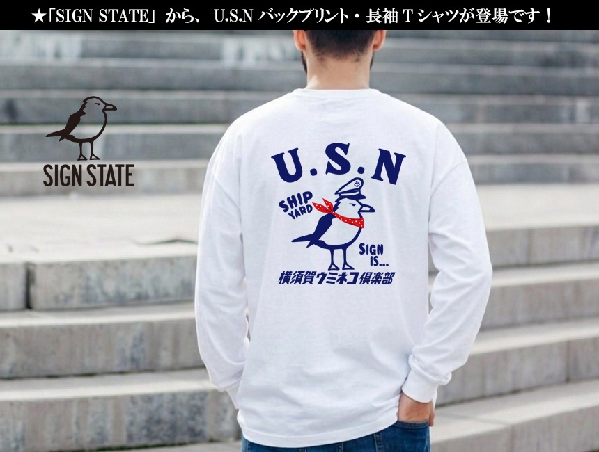 SIGN STATE ���ܲ� ���ߥͥ������ U.S.N ĹµT����� ����T �����󥹥ơ��� ���ᥫ�� ������ ���