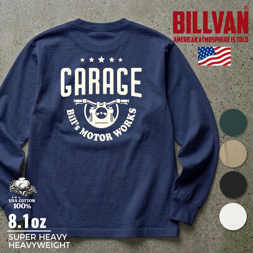 BILLVAN Ķ�إӡ����������� Five Stars GARAGE USA���åȥ� ����T����� ���ᥫ��