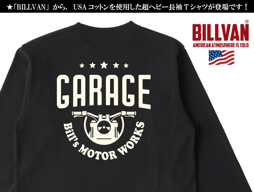 BILLVAN Ķ�إӡ����������� Five Stars GARAGE USA���åȥ� ����T����� ���ᥫ��