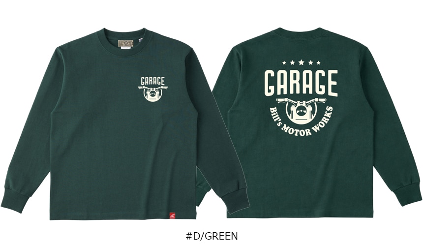 BILLVAN Ķ�إӡ����������� Five Stars GARAGE USA���åȥ� ����T����� ���ᥫ��