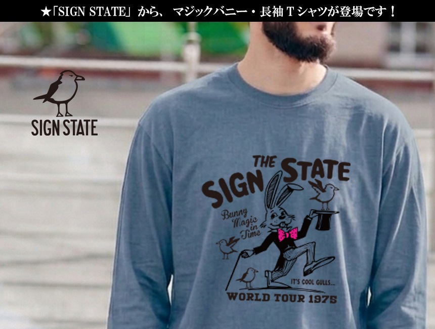 SIGN STATE ���ߥͥ������ �ޥ��å��Хˡ� ĹµT����� ����T �����󥹥ơ��� ���ᥫ�� ������ ���
