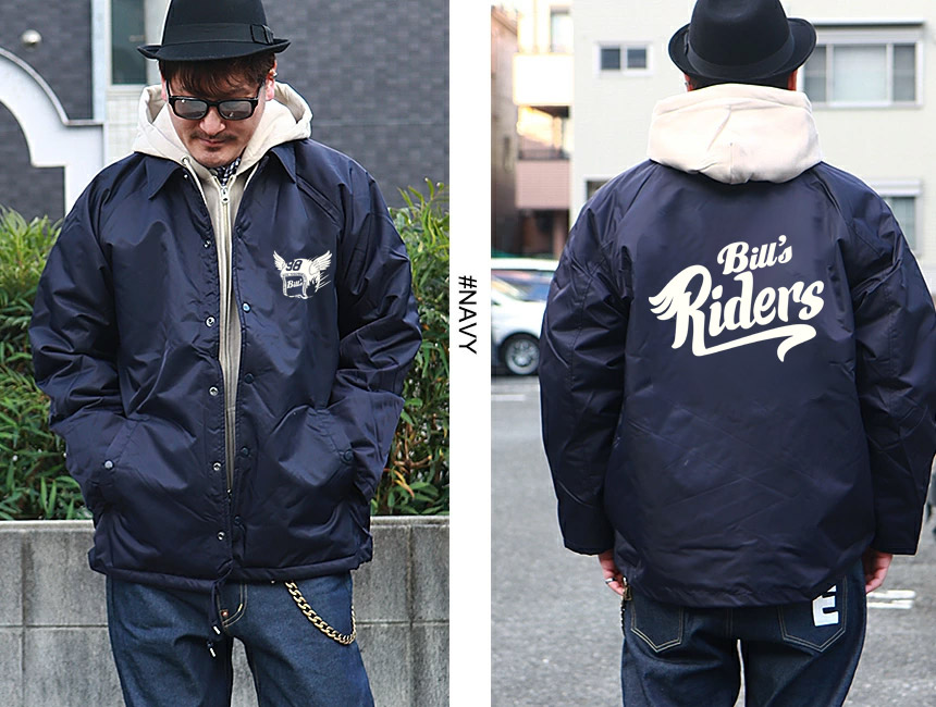 BILLVAN Riders ΢�ܥ����ɴ� ���������㥱�å� �ӥ�Х� ���ᥫ�� �饤���� �����ȥɥ�