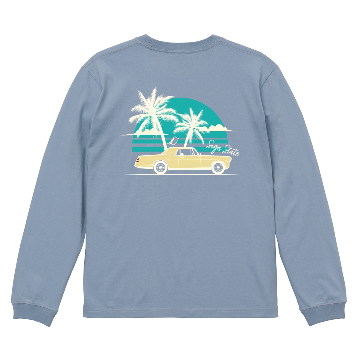 SIGN STATE Sunset Drive �Хå��ץ��� ĹµT����� ����T �����󥹥ơ��� ���ᥫ�� ������ ���