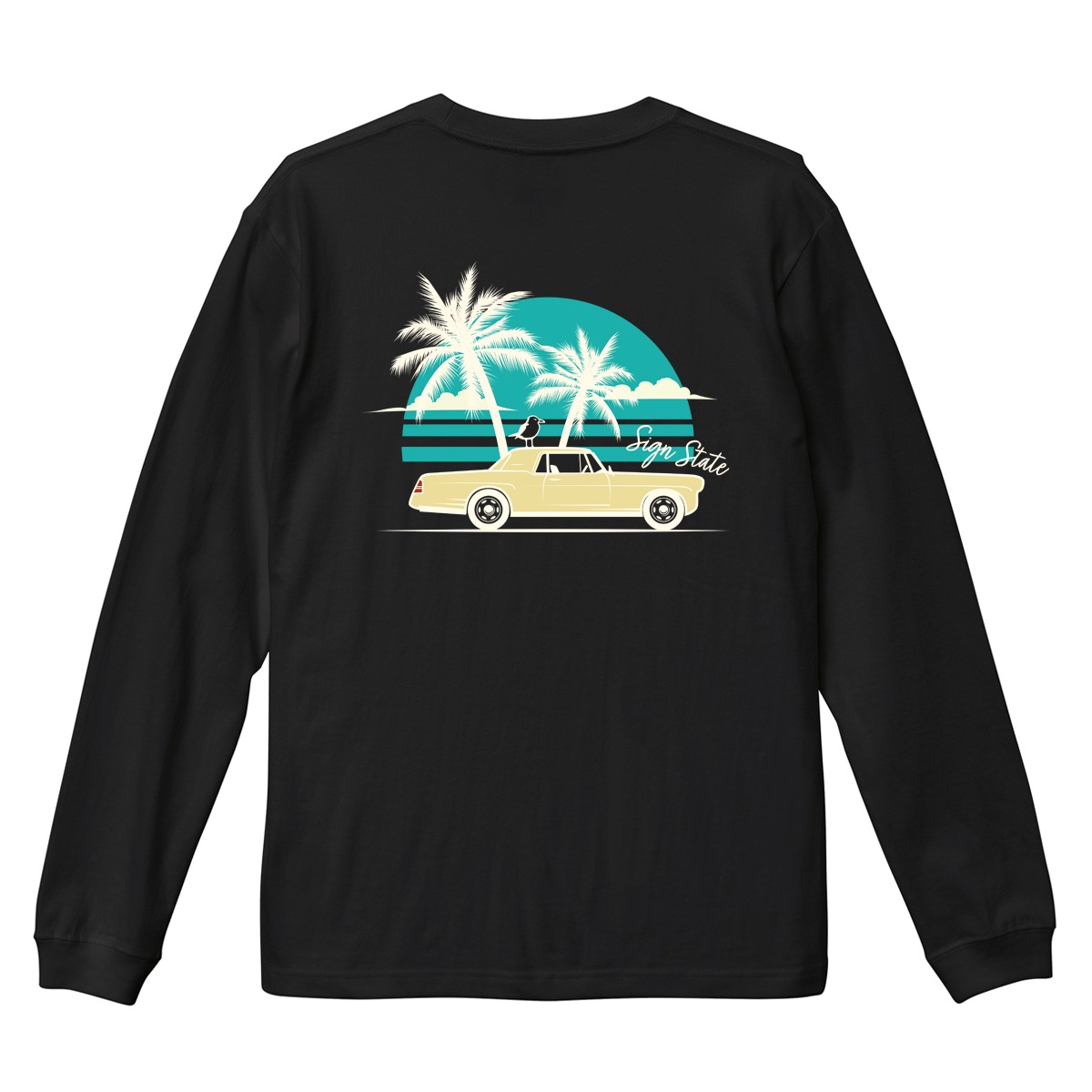 SIGN STATE Sunset Drive �Хå��ץ��� ĹµT����� ����T �����󥹥ơ��� ���ᥫ�� ������ ���