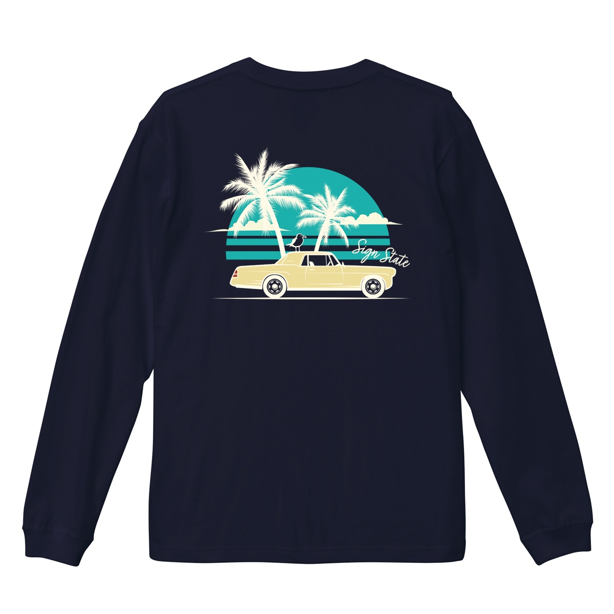 SIGN STATE Sunset Drive �Хå��ץ��� ĹµT����� ����T �����󥹥ơ��� ���ᥫ�� ������ ���