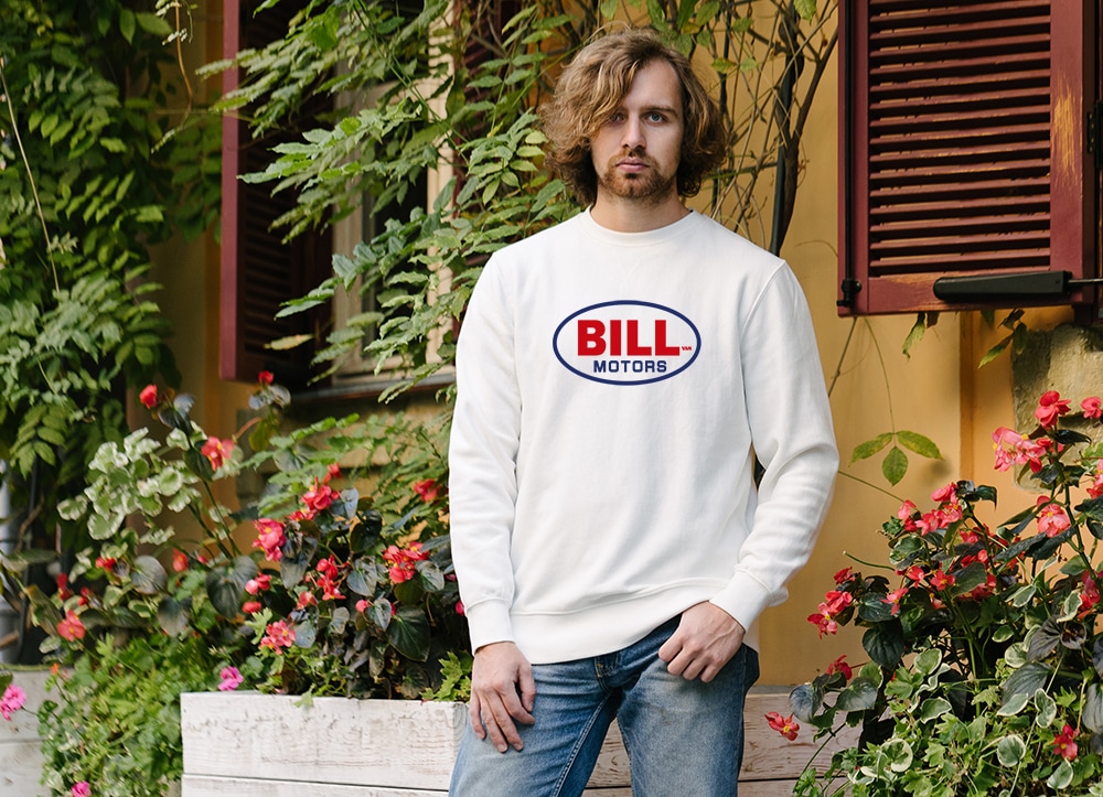 BILLVAN ��С����������� BILL MOTOR �����ƣ�إӡ��������å� �ӥ�Х� ���ᥫ��