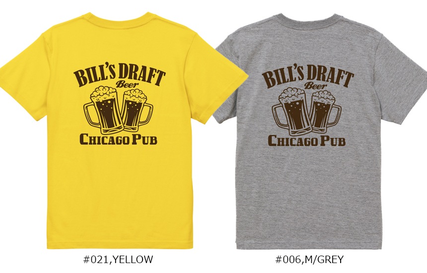 BILLVAN ����������� BILL'S DRAFT chicago pub ȾµT����� �ӥ�Х� ���ᥫ��