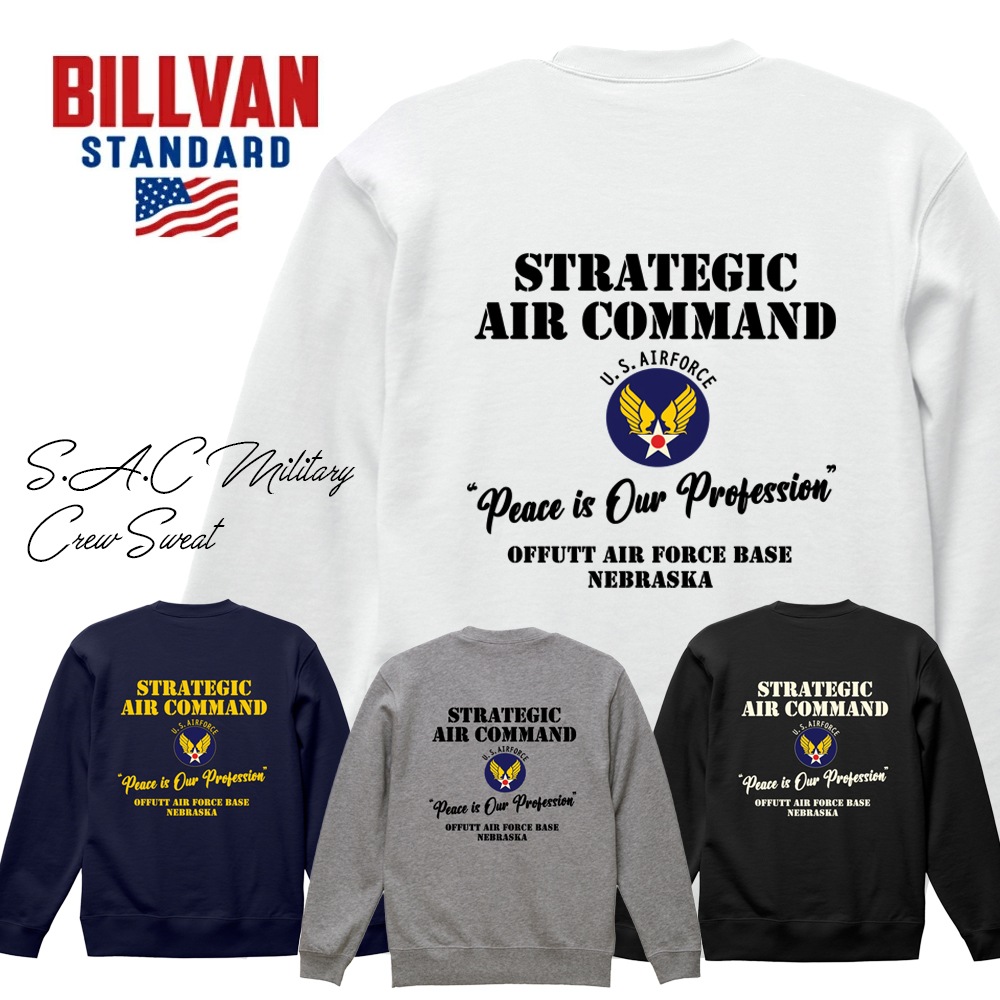 BILLVAN �ߥ꥿�꡼ STRATEGIC AIR COMMAND ΢�ӥ��롼�������å� �ȥ졼�ʡ� �ӥ�Х� ���ᥫ��