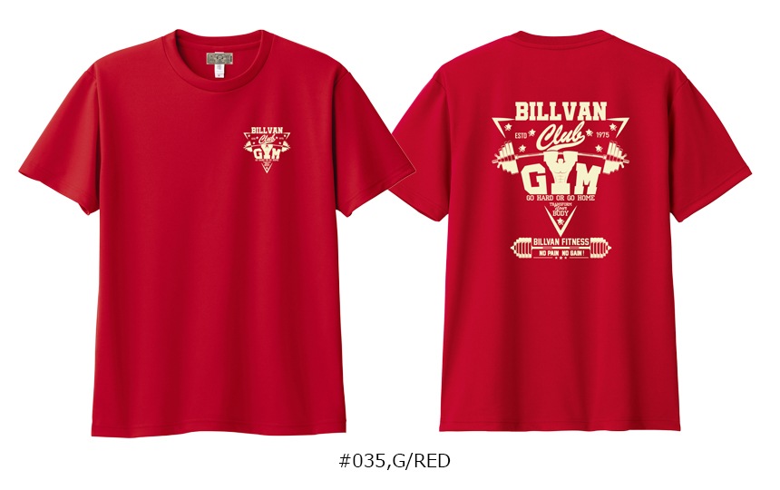 BILLVAN SPORTS �ӥ�Х�  CLUB GYM �ۿ�®�����ᥫ��DRY T�����