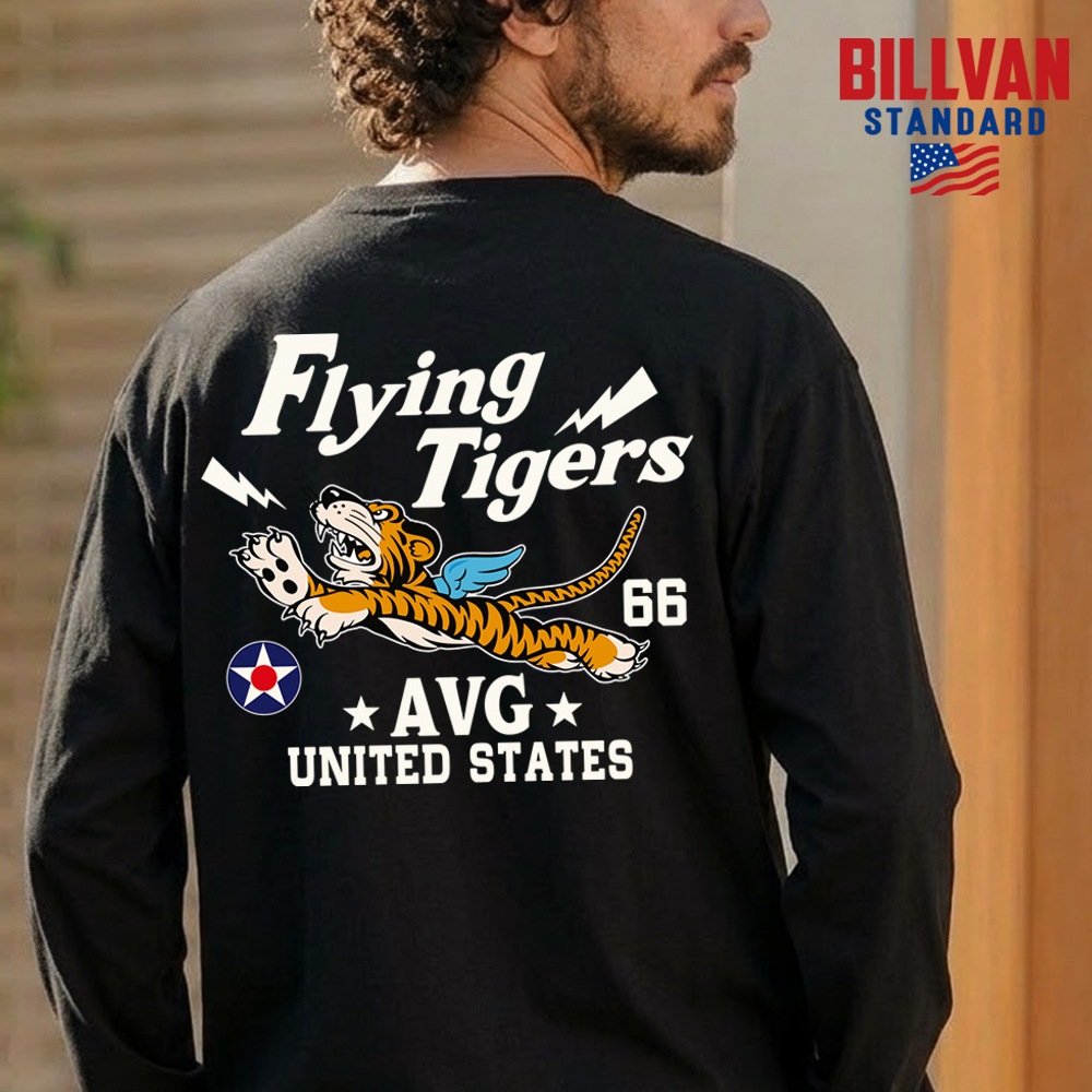 BILLVAN �ߥ꥿�꡼ FLYING TIGERS����T����� �ӥ�Х� ����T ���ᥫ��