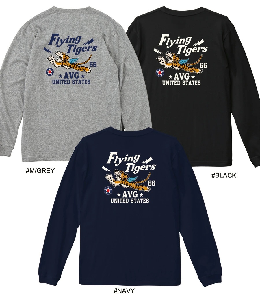 BILLVAN �ߥ꥿�꡼ FLYING TIGERS����T����� �ӥ�Х� ����T ���ᥫ��