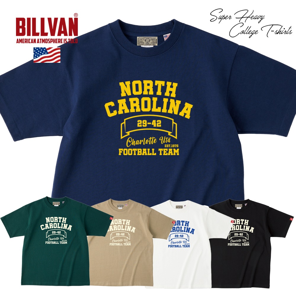 BILLVAN Ķ�إӡ����������� NORTH CAROLINA USA���åȥ� ȾµT����� ���ᥫ��