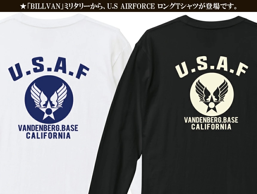 BILLVAN �ߥ꥿�꡼ U.S AIRFORCE����T����� �ӥ�Х� ����T ���ᥫ��