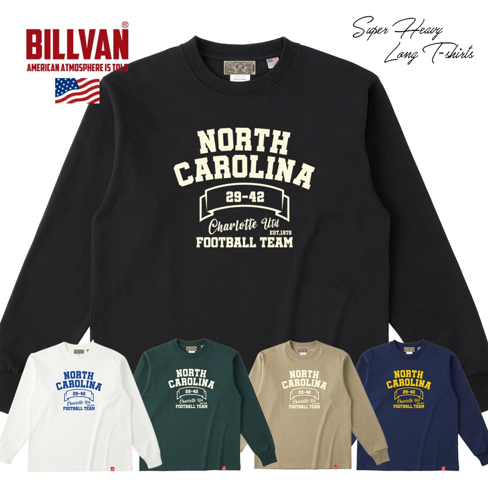 BILLVAN Ķ�إӡ����������� NORTH CAROLINA USA���åȥ� ����T����� ���ᥫ��