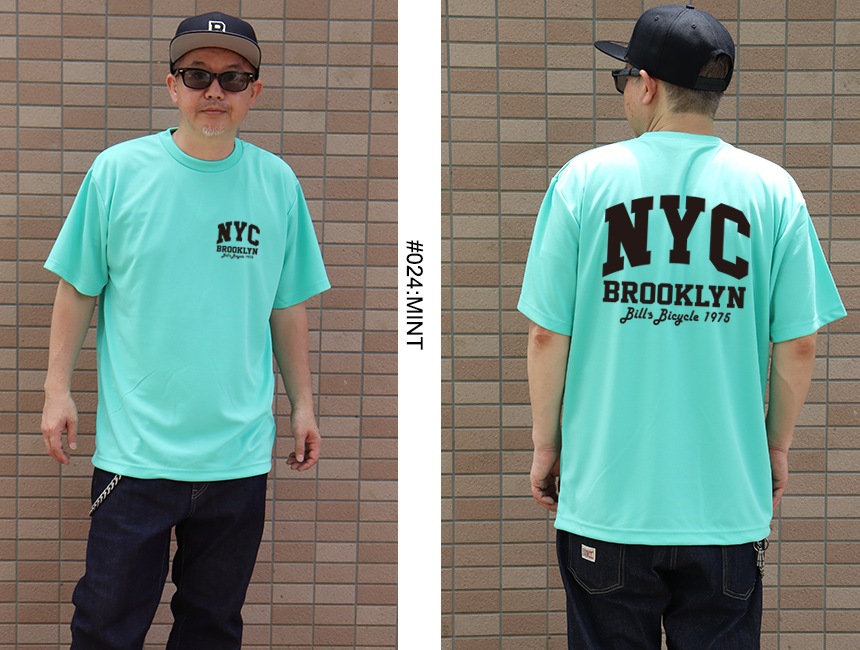 BILLVAN SPORTS �ɥ饤����������å� NYC����ꥫ��T����� �ӥ�Х� �ۿ�®�� ���ᥫ��