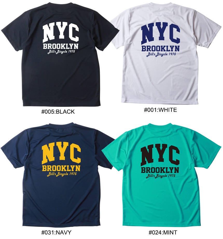 BILLVAN SPORTS �ɥ饤����������å� NYC����ꥫ��T����� �ӥ�Х� �ۿ�®�� ���ᥫ��