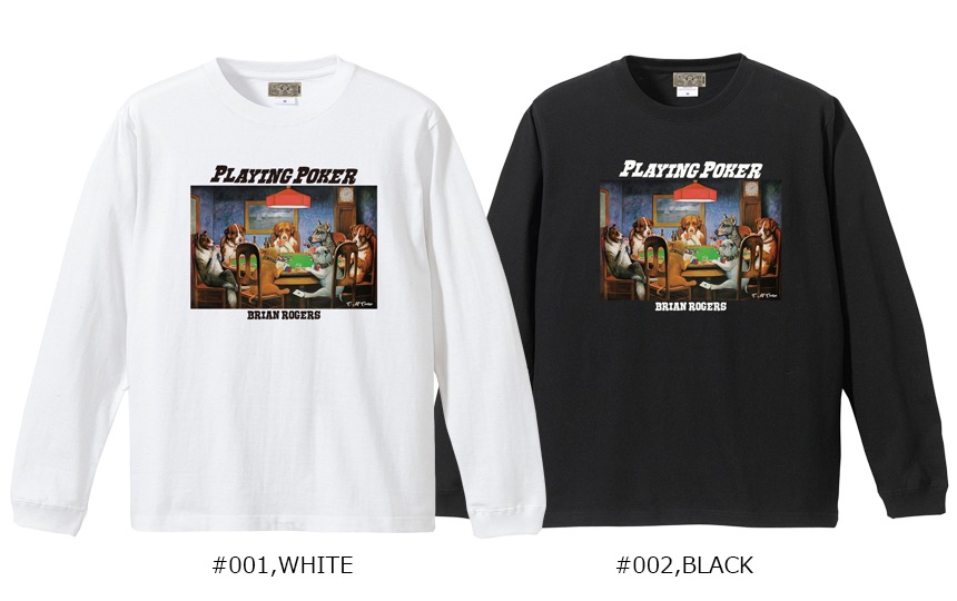 BILLVAN  PLAYING POKER DOGS T ӥХ T ᥫ