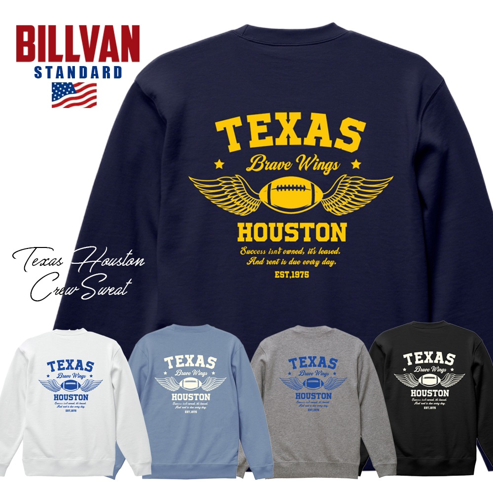 BILLVAN ����������� TEXAS Brave Wings ΢�ӥ��롼�������å� �ȥ졼�ʡ� �ӥ�Х� ���ᥫ��