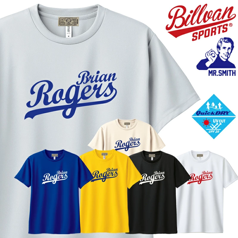 BILLVAN SPORTS �ӥ�Х�Brian Rogers�ۿ�®�����ᥫ��DRY T�����0607