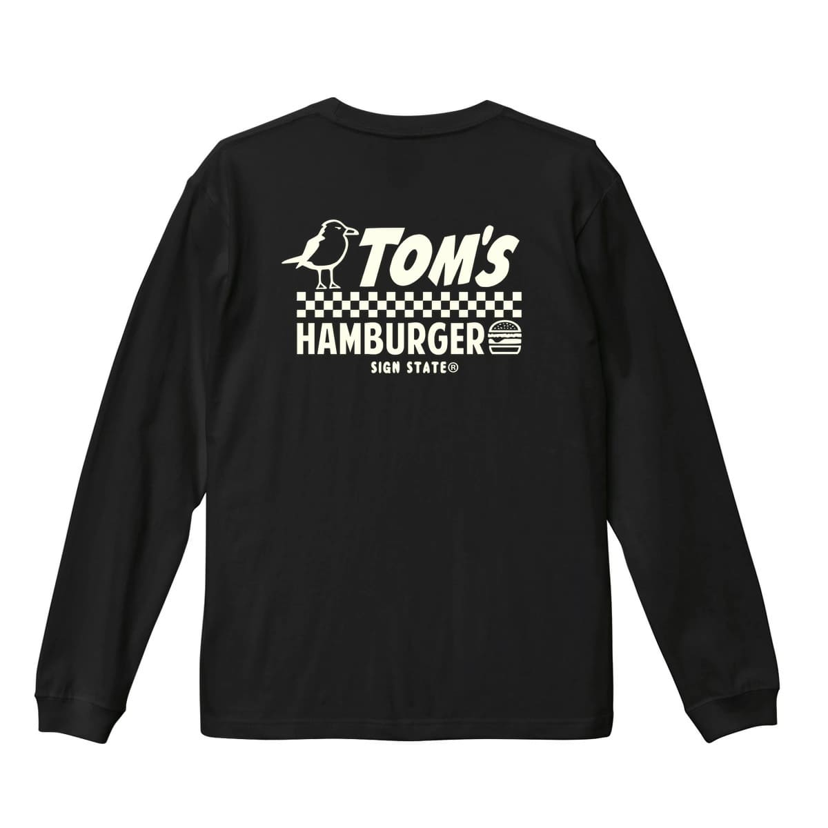 SIGN STATE �����󥹥ƥ��� TOMS HAMBURGER ĹµT����� ����T �����󥹥ơ��� ���ᥫ�� ������ ��� ���ᥫ��