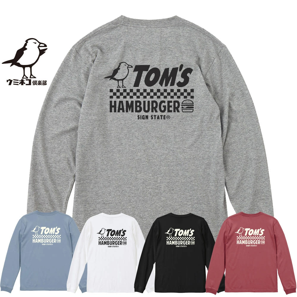 SIGN STATE �����󥹥ƥ��� TOMS HAMBURGER ĹµT����� ����T �����󥹥ơ��� ���ᥫ�� ������ ��� ���ᥫ��