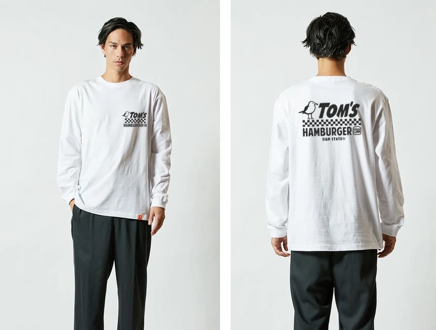 SIGN STATE �����󥹥ƥ��� TOMS HAMBURGER ĹµT����� ����T �����󥹥ơ��� ���ᥫ�� ������ ��� ���ᥫ��