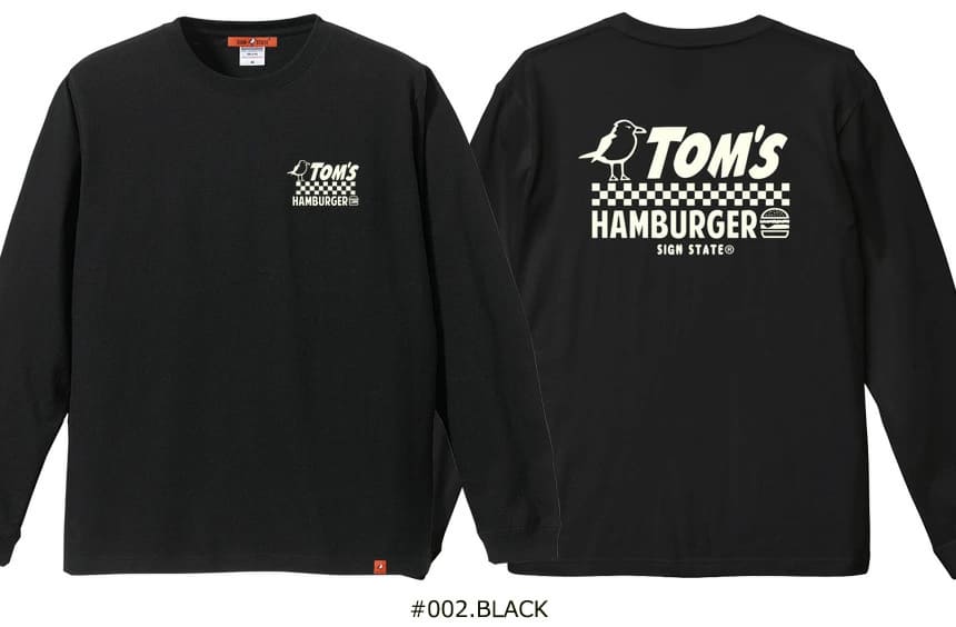 SIGN STATE �����󥹥ƥ��� TOMS HAMBURGER ĹµT����� ����T �����󥹥ơ��� ���ᥫ�� ������ ��� ���ᥫ��