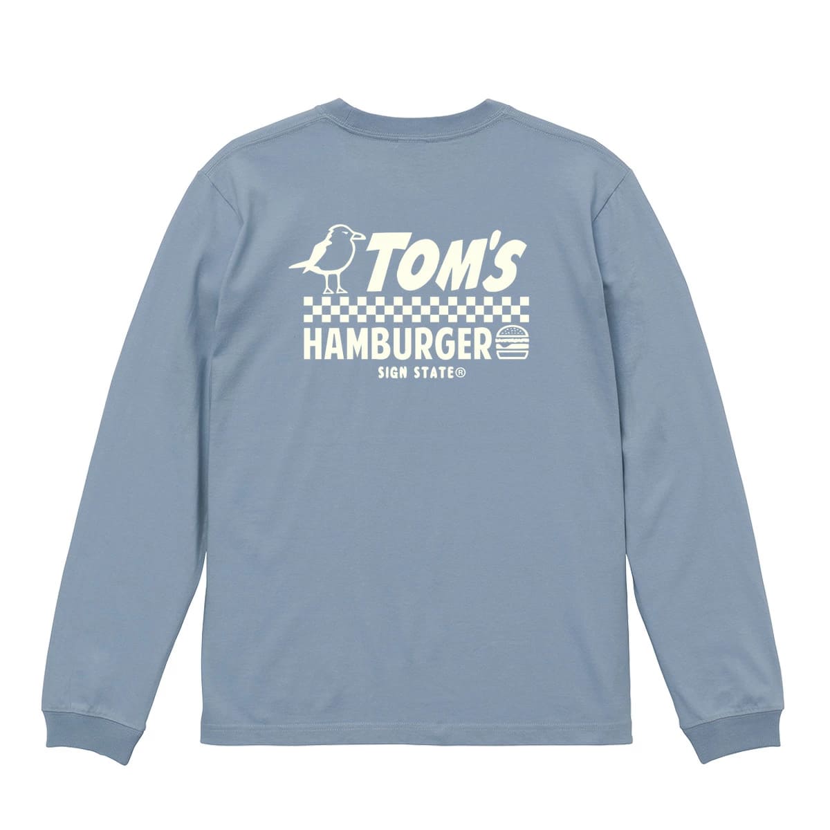 SIGN STATE �����󥹥ƥ��� TOMS HAMBURGER ĹµT����� ����T �����󥹥ơ��� ���ᥫ�� ������ ��� ���ᥫ��