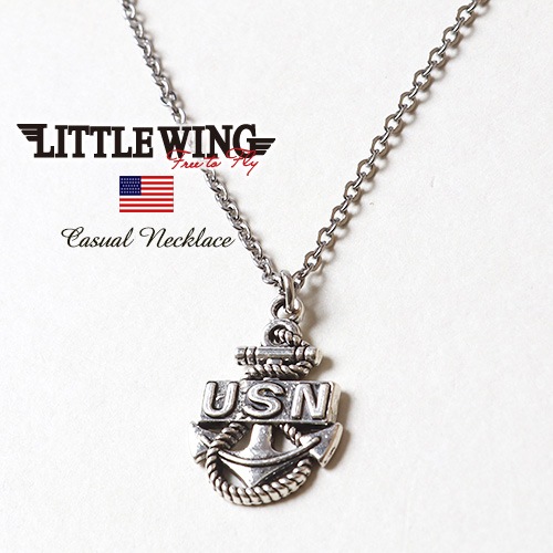 LITTLE WING US NAVY ơͥå쥹 USN ߥ꥿꡼ Ʒ   ᥫ kkg-748