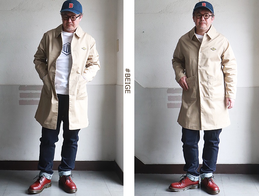 Billvan 高密度ツイル ショップコート ワークスタイル ビルバン アメカジ メンズ Newarrival ブギースタイル Billvan 高密度ツイル ショップコート ワークスタイル ビルバン アメカジ メンズ Newarrival ブギースタイル