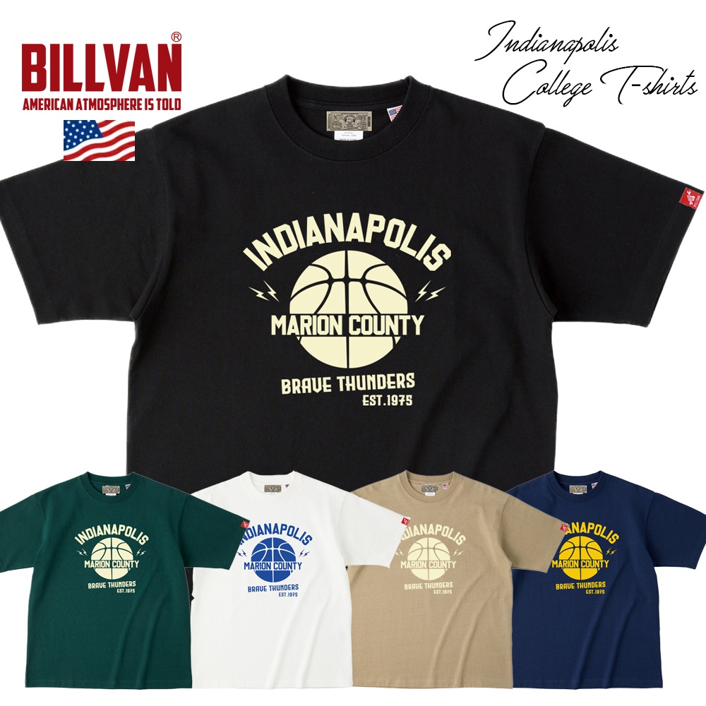 BILLVAN Ķ�إӡ����������� INDIANAPOLIS USA���åȥ� ȾµT����� ���ᥫ��