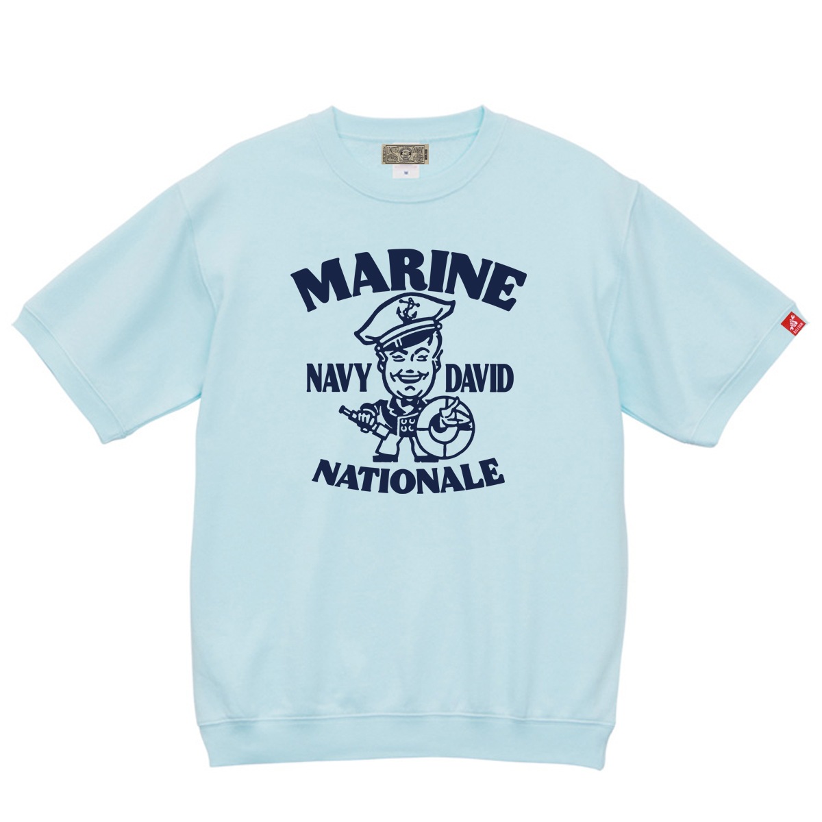 BILLVAN 60's MARINE �ե����ƥ꡼ ΢�ѥ��� Ⱦµ�������å� T����� ��� ���ᥫ��