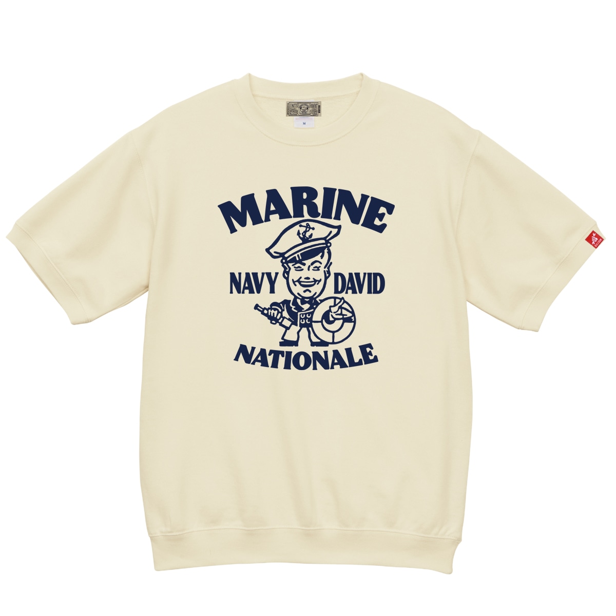 BILLVAN 60's MARINE �ե����ƥ꡼ ΢�ѥ��� Ⱦµ�������å� T����� ��� ���ᥫ��