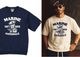 BILLVAN 60's MARINE �ե����ƥ꡼ ΢�ѥ��� Ⱦµ�������å� T����� ��� ���ᥫ��