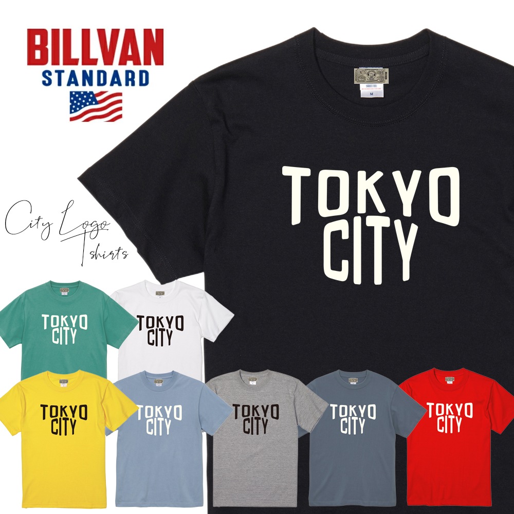 BILLVAN STANDARD ビルバン TOKYO CITY アメリカンTシャツ